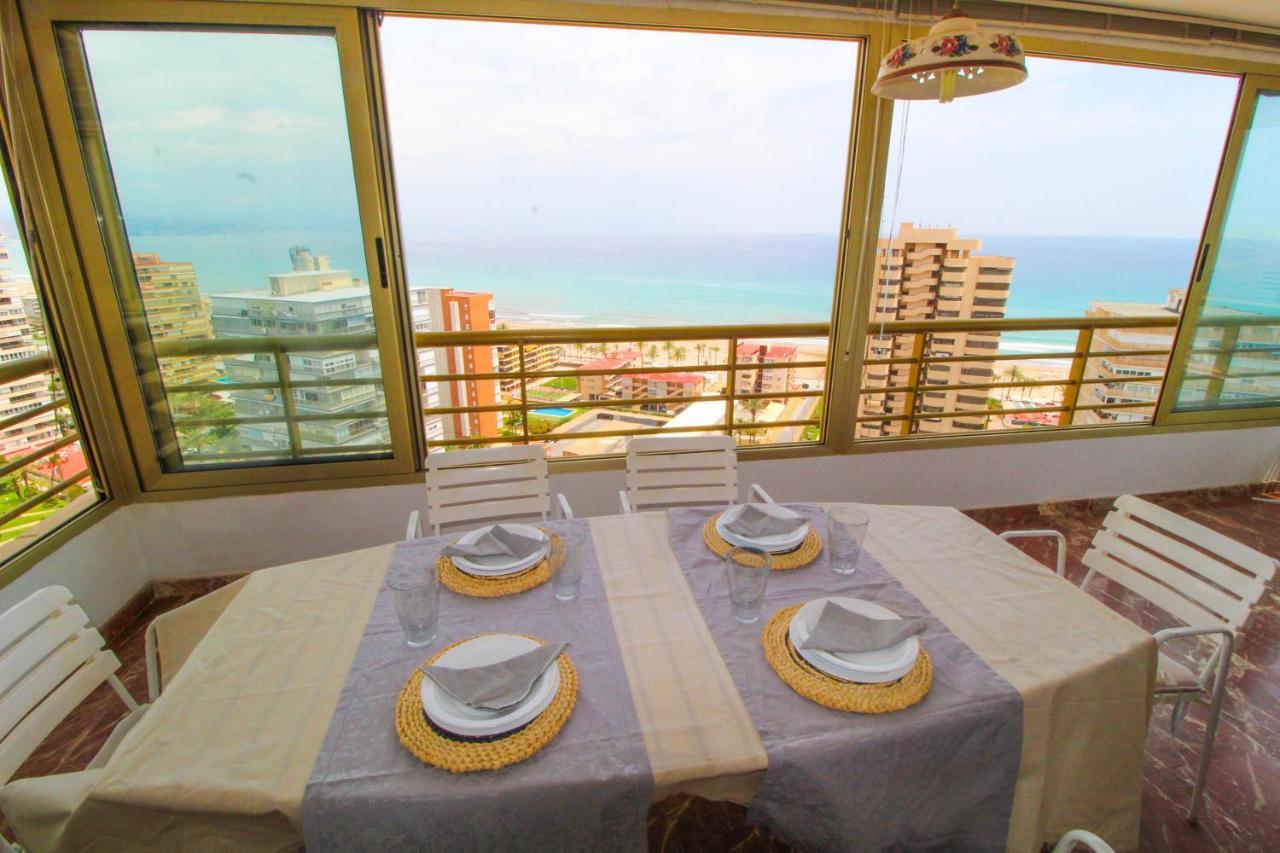 1 Min A Pie Playa San Juan - Increibles Vistas Al Mar - 4 Habs - Gran Terraza - Urbanizacion Con Piscina Padel Y Tenis Alicante Ngoại thất bức ảnh